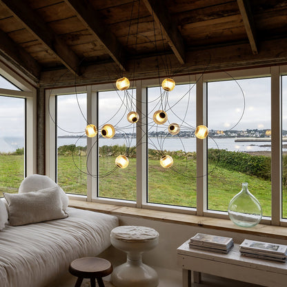 Munari 10 Light LED Chandelier