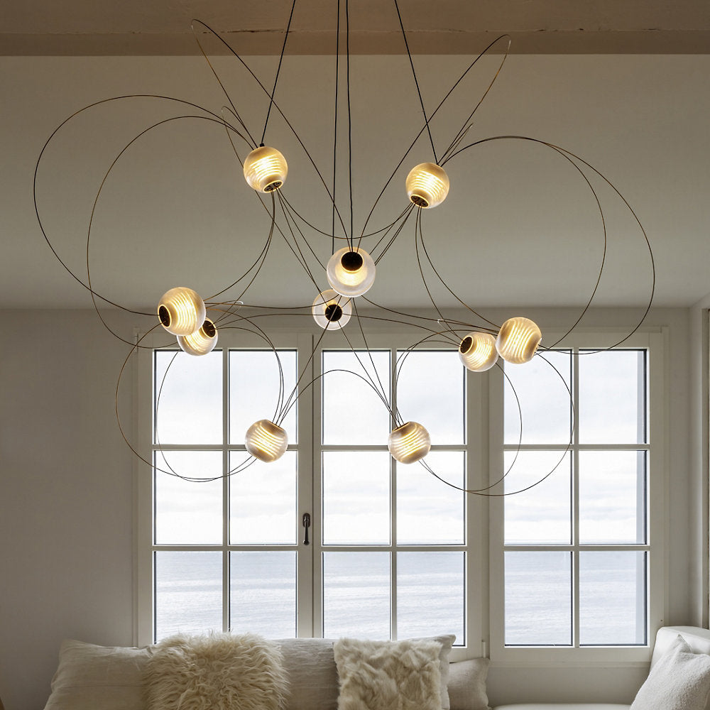 Munari 10 Light LED Chandelier