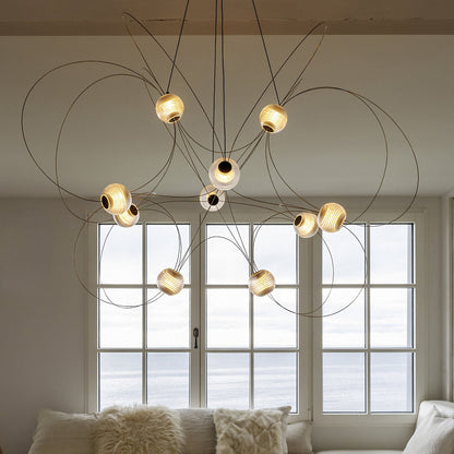 Munari 10 Light LED Chandelier