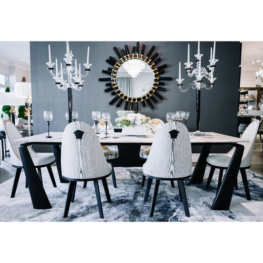 Versace Home VM11 6 Grayson Dining Chairs Floor Sample
