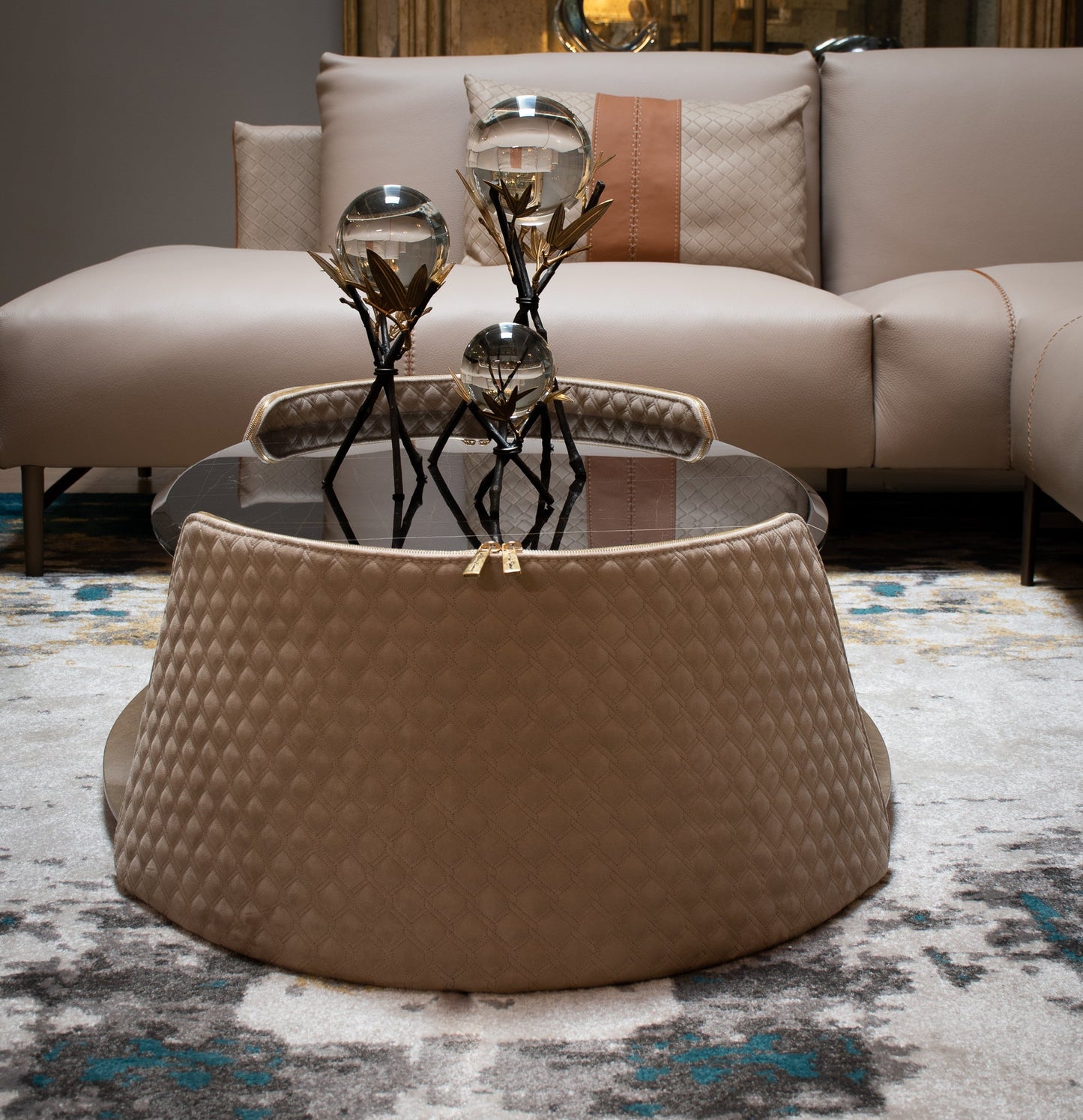 Vittoria Frigerio Cocktail Table Open Box Item