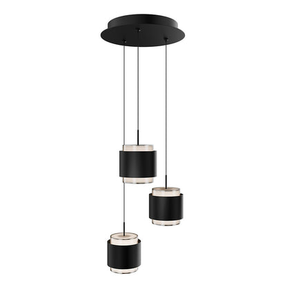 Banded LED Multi-Light Pendant