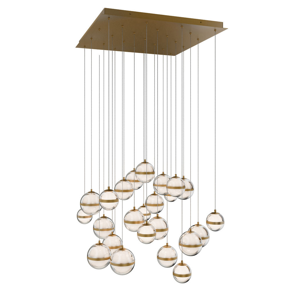 Cyllindra LED Square Multi Light Pendant