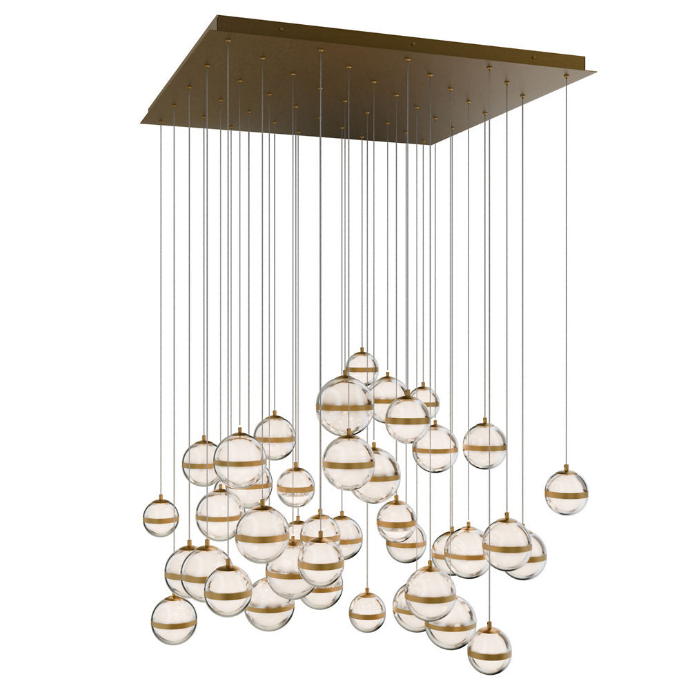 Cyllindra LED Square Multi Light Pendant