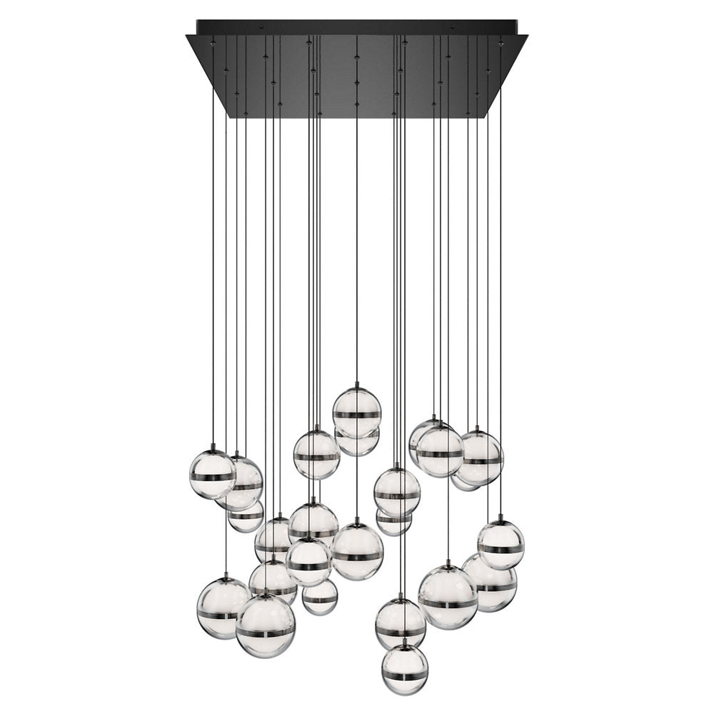 Cyllindra LED Square Multi Light Pendant