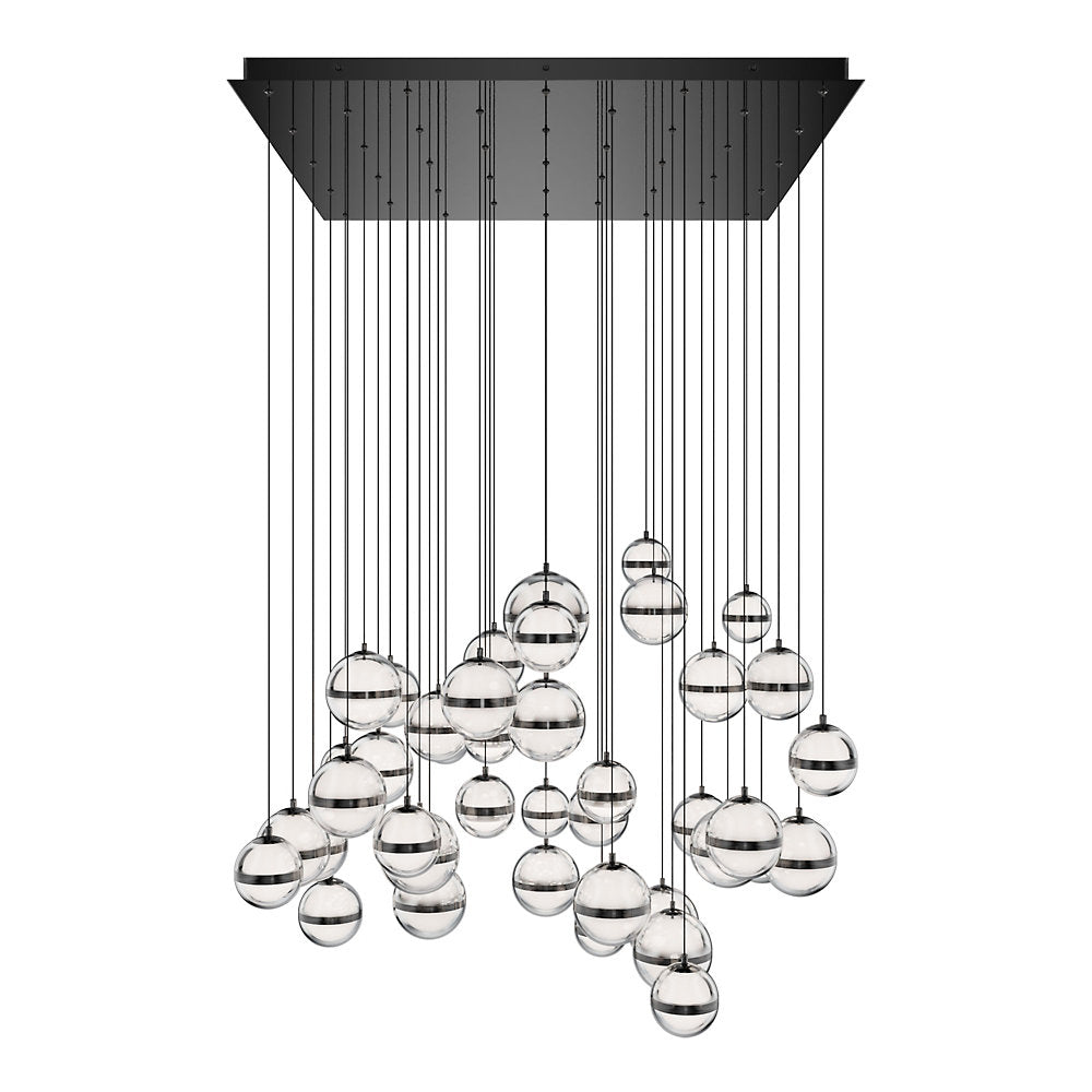 Cyllindra LED Square Multi Light Pendant