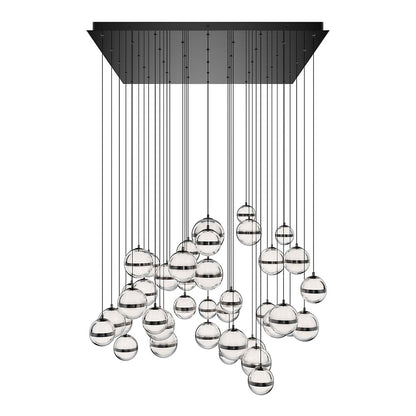Cyllindra LED Square Multi Light Pendant