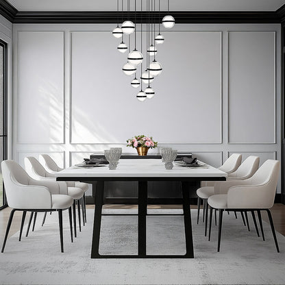 Cyllindra LED Square Multi Light Pendant