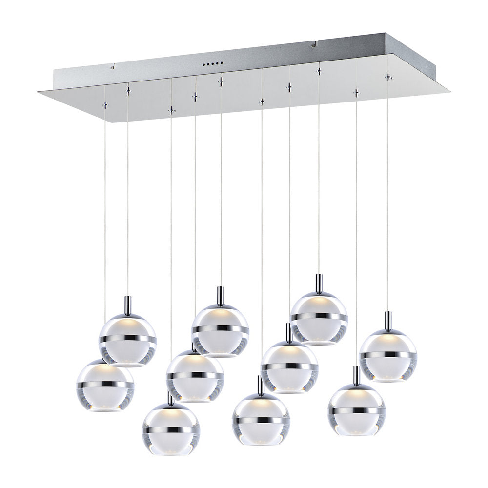 Sylvana LED Multi-Light Pendant