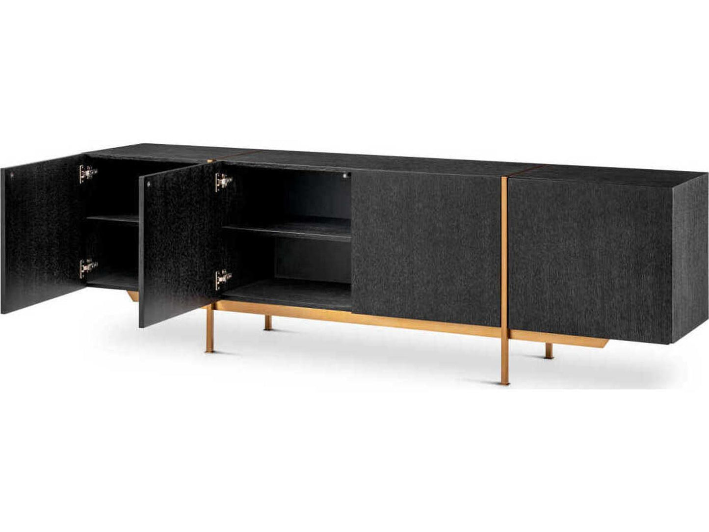 Bazilian Charcoal Grey Oak Veneer Dresser