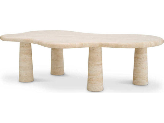 Isernia Travertine Coffee Table