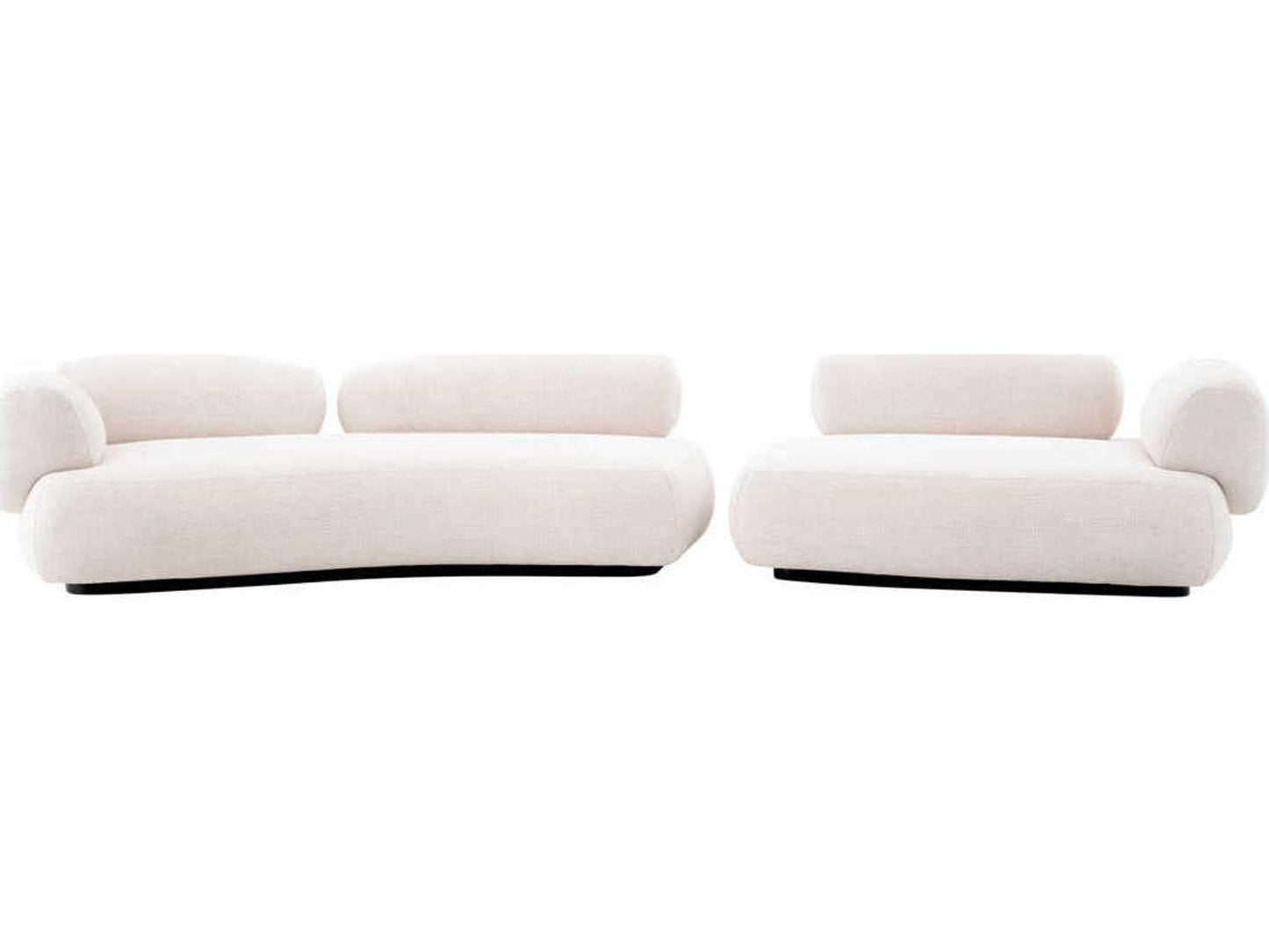 Cabrera White Upholstered Modular