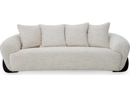Siderno Cream Upholstered Sofa