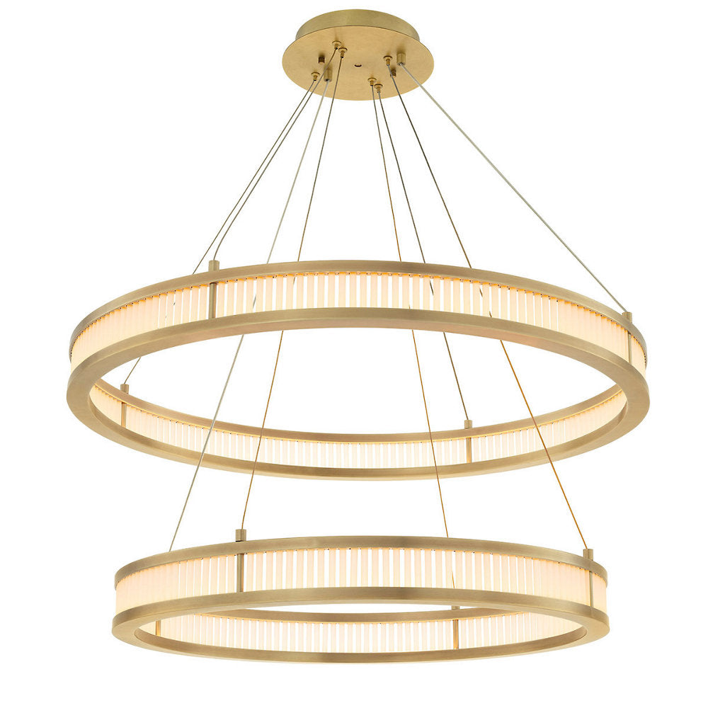 Damien LED 2-Tier Chandelier