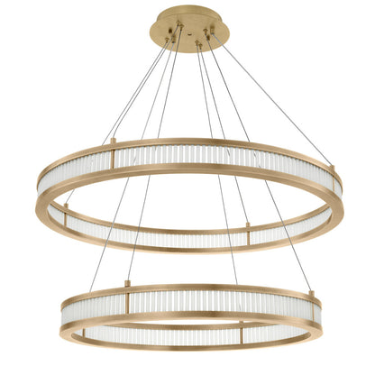 Damien LED 2-Tier Chandelier