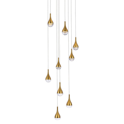 Amherst Large Multi Light LED Pendant