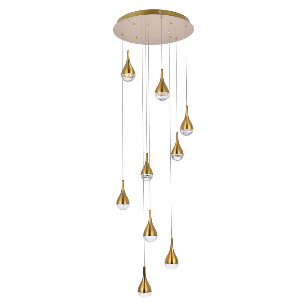 Amherst Large Multi Light LED Pendant