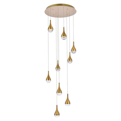 Amherst Large Multi Light LED Pendant