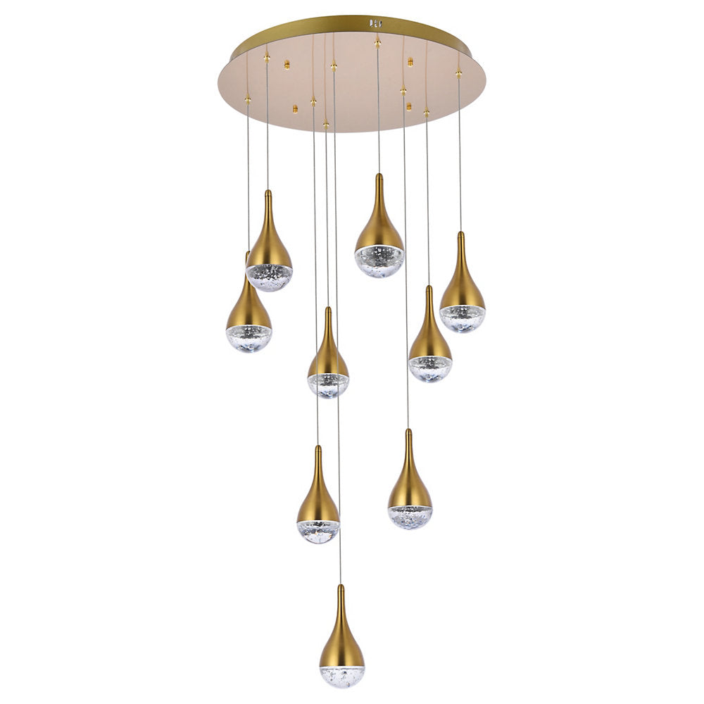 Amherst Large Multi Light LED Pendant