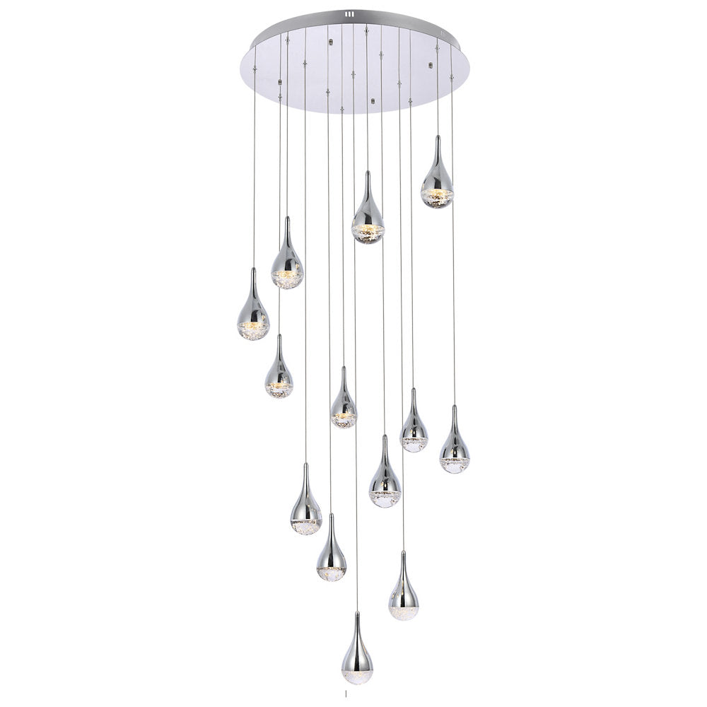 Amherst Large Multi Light LED Pendant