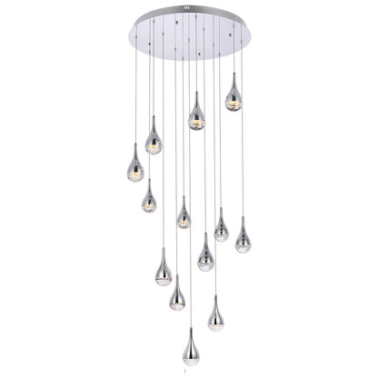 Amherst Large Multi Light LED Pendant