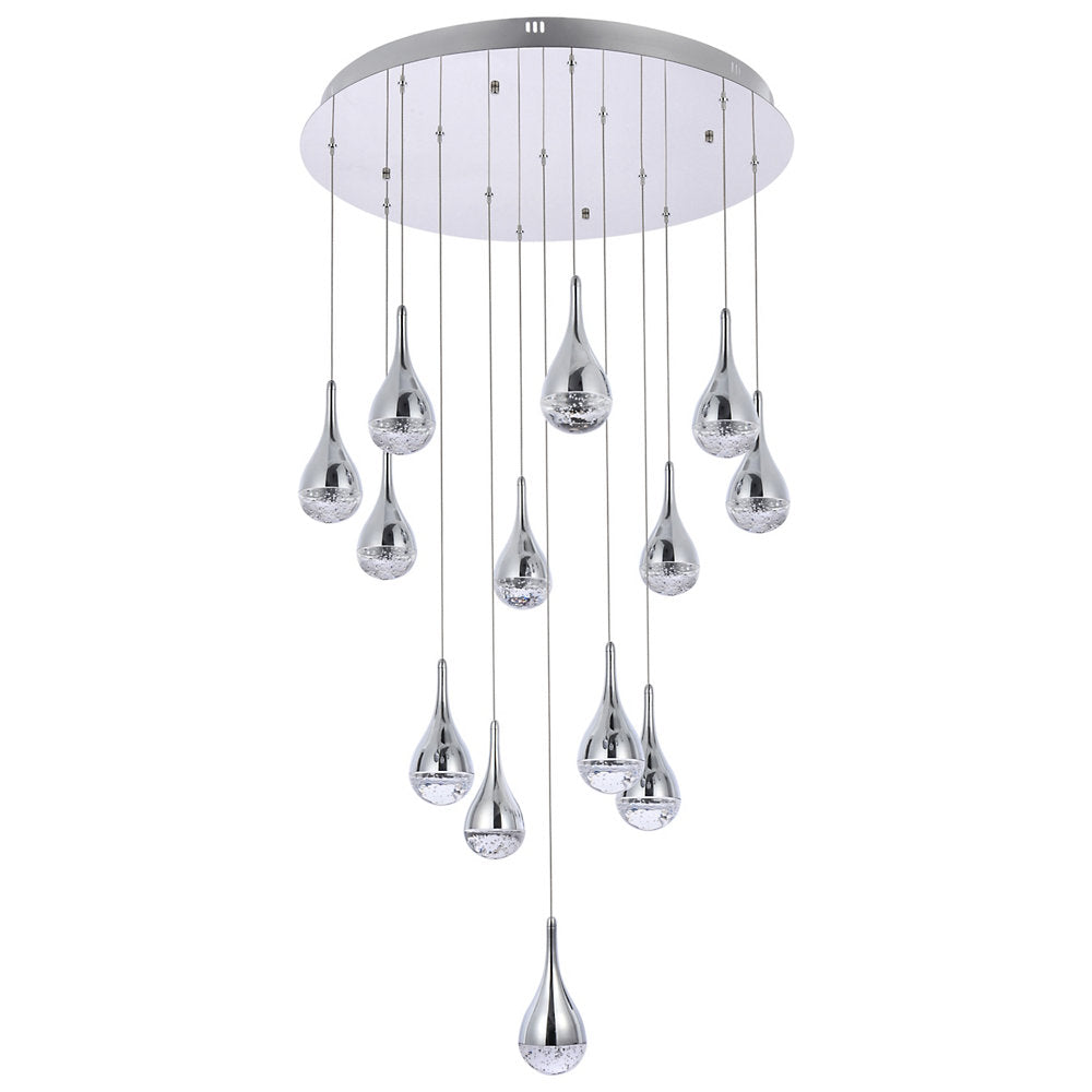 Amherst Large Multi Light LED Pendant