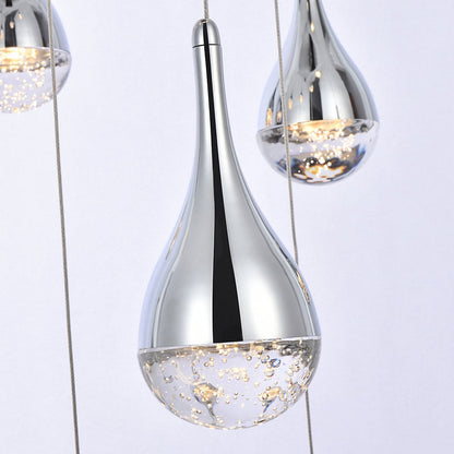 Amherst Large Multi Light LED Pendant