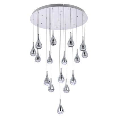 Amherst Large Multi Light LED Pendant