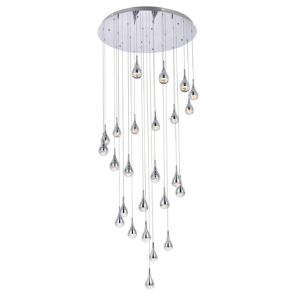 Amherst Large Multi Light LED Pendant