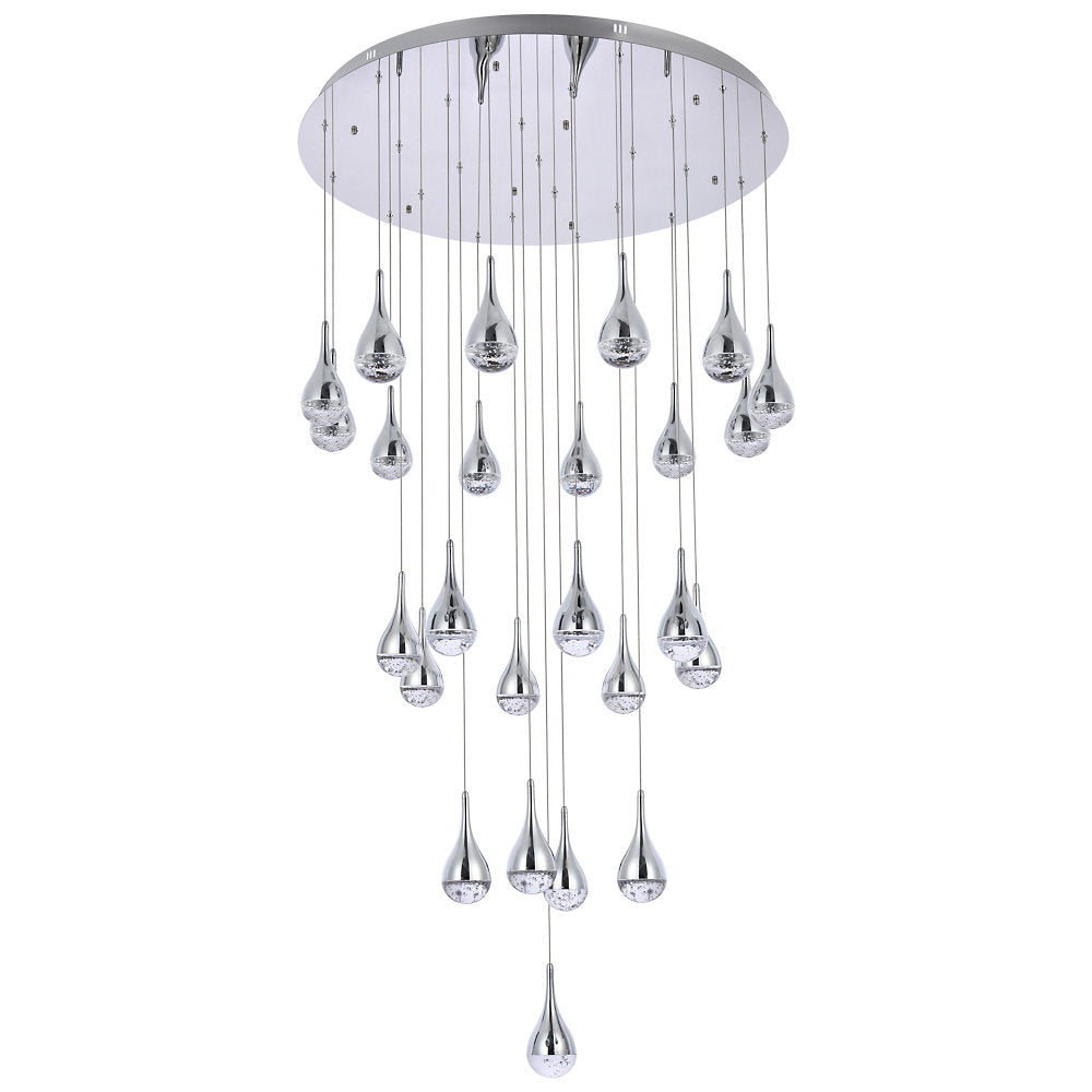 Amherst Large Multi Light LED Pendant