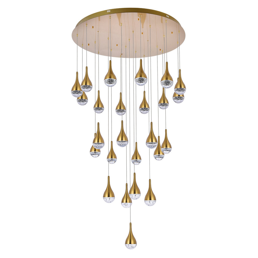 Amherst Large Multi Light LED Pendant