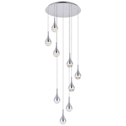 Amherst Large Multi Light LED Pendant