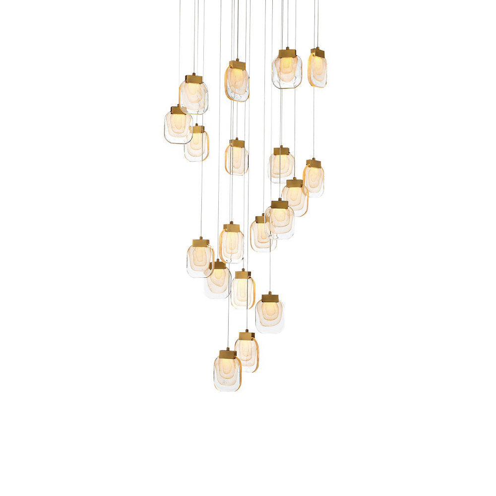 Paget Cascading LED Multi-Light Pendant