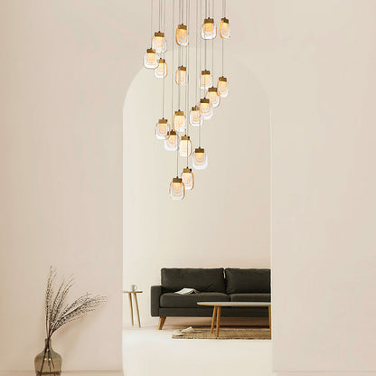 Paget Cascading LED Multi-Light Pendant
