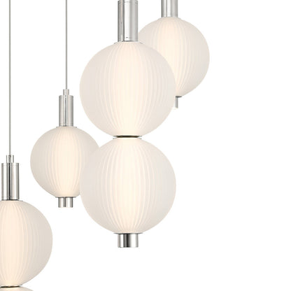 Palmas LED Double Multi-Light Pendant
