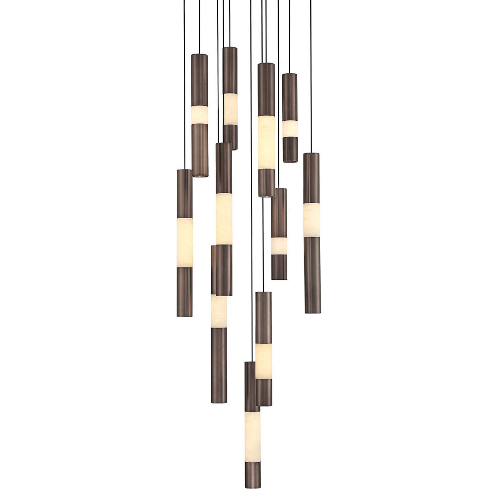 Ronda LED Multi Drop Chandelier