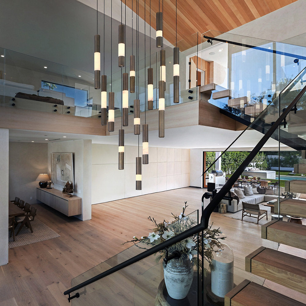 Ronda LED Multi Drop Chandelier