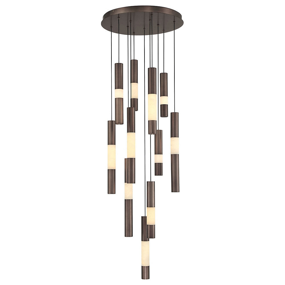 Ronda LED Multi Drop Chandelier