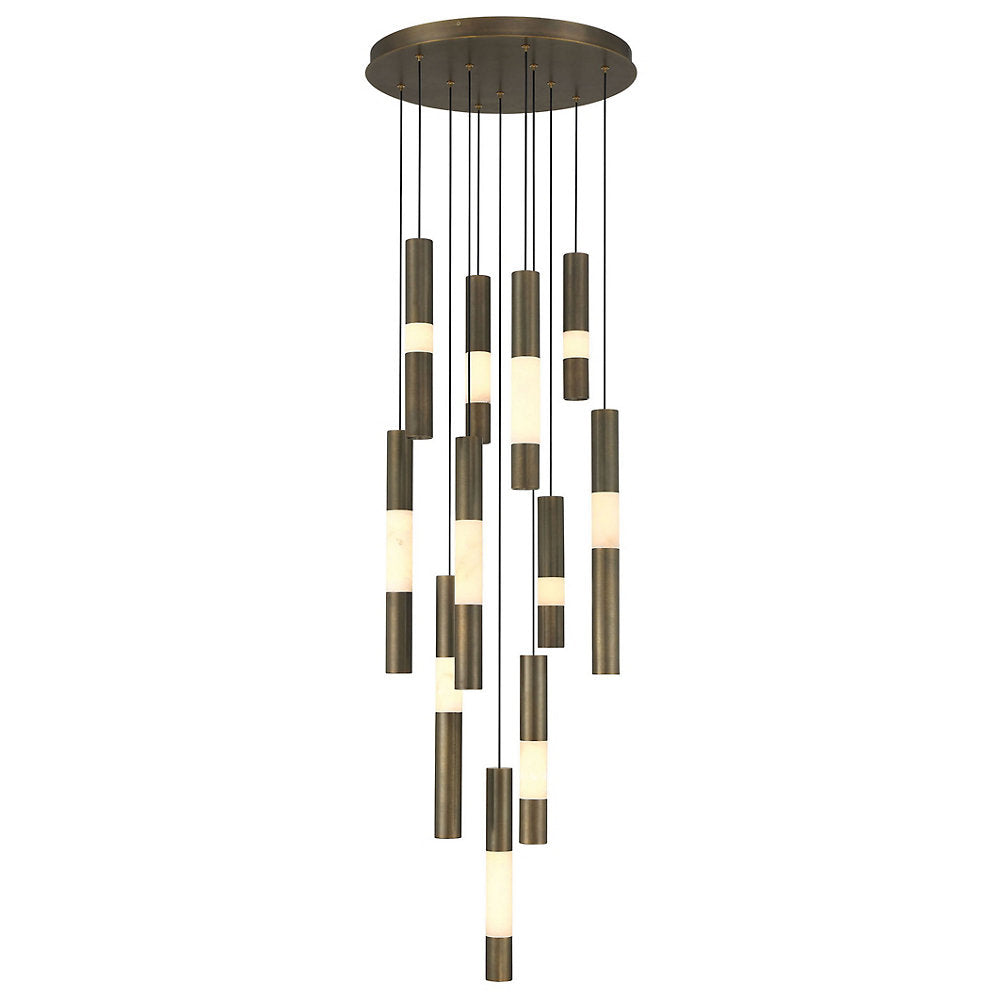 Ronda LED Multi Drop Chandelier
