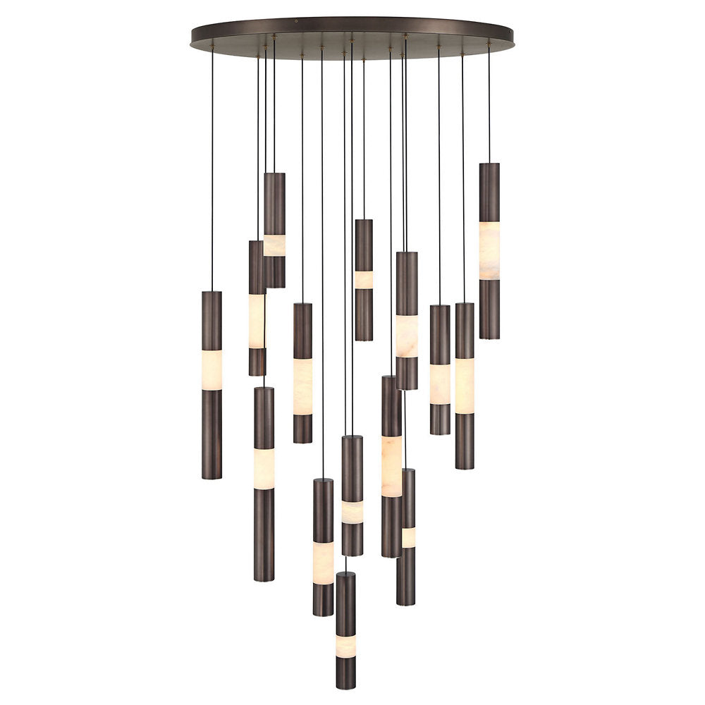 Ronda LED Multi Drop Chandelier
