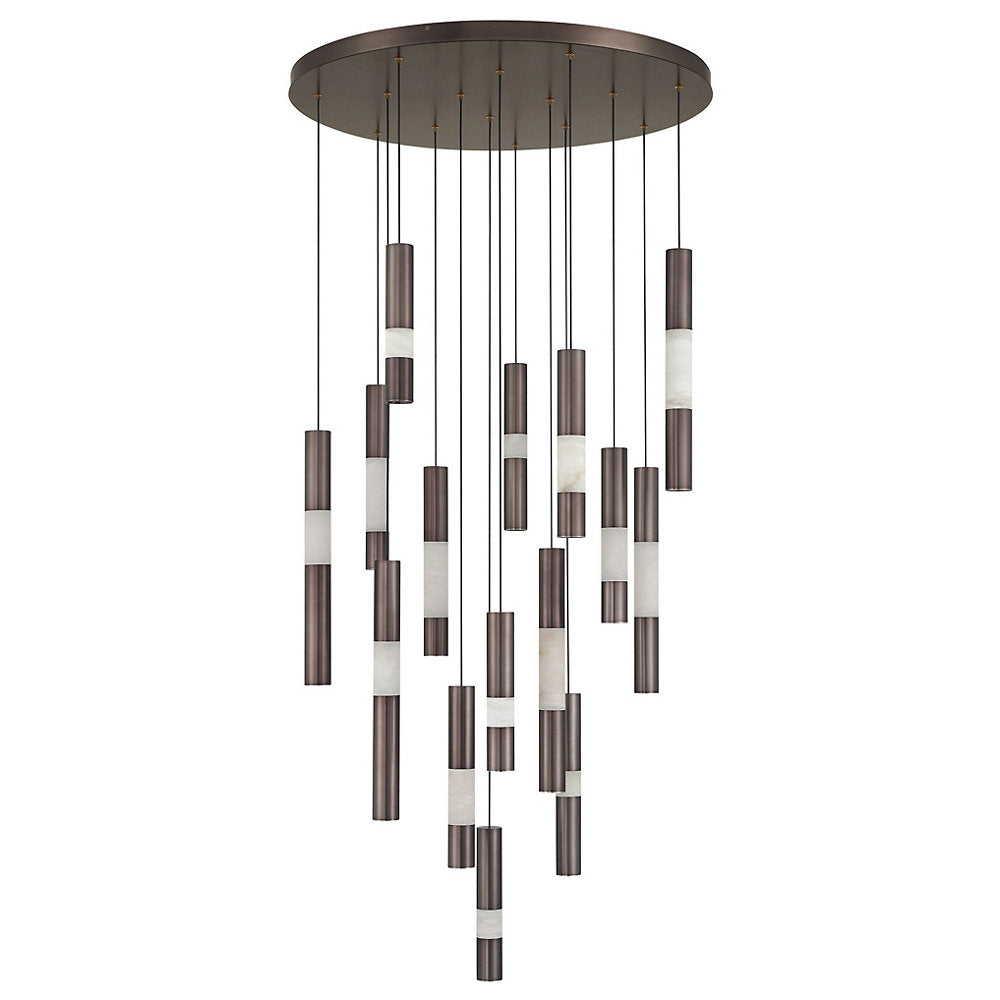 Ronda LED Multi Drop Chandelier