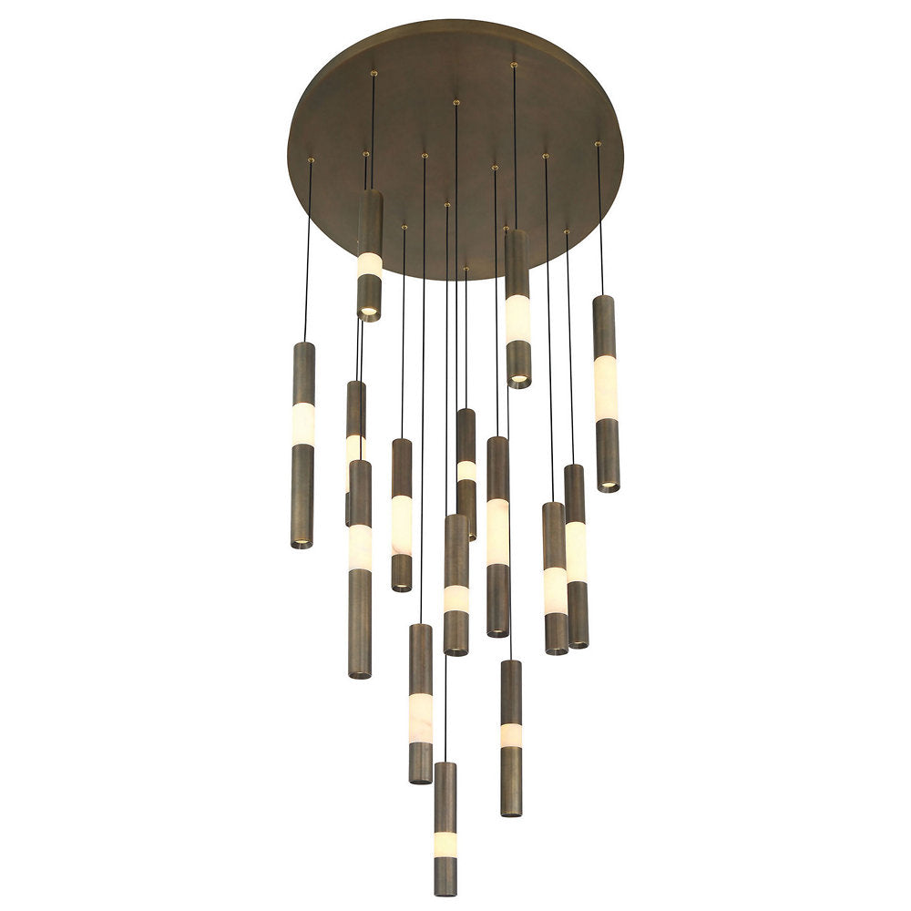 Ronda LED Multi Drop Chandelier