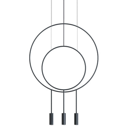 Revolta R40.1S1D Round LED Multi-Light Pendant