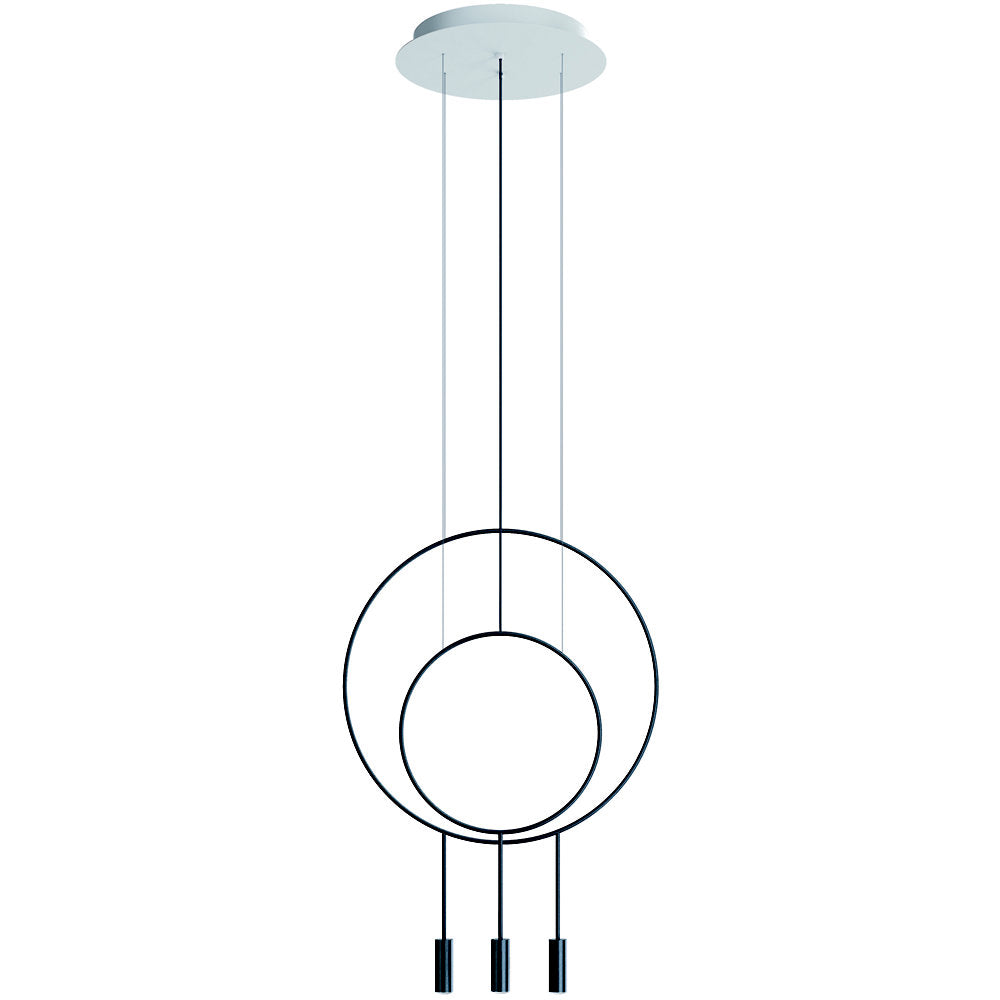 Revolta R40.1S1D Round LED Multi-Light Pendant