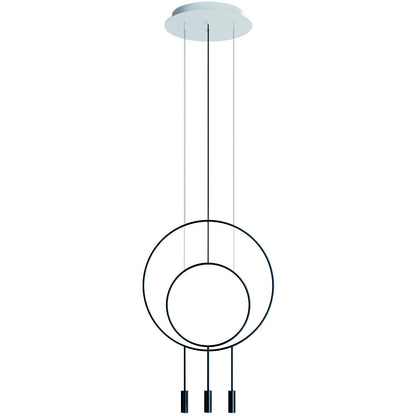 Revolta R40.1S1D Round LED Multi-Light Pendant