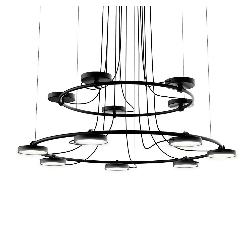 Aro 2-Tier LED Chandelier