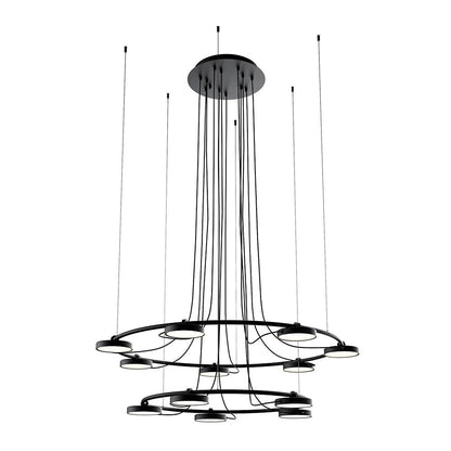 Aro 2-Tier LED Chandelier