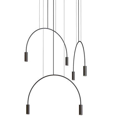 Volta Round LED Multi-Light Pendant