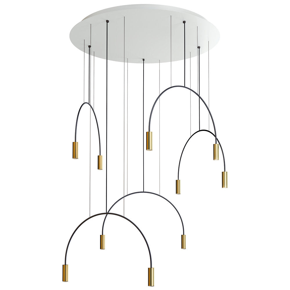Volta Round LED Multi-Light Pendant