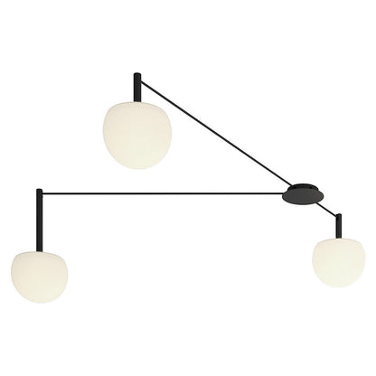 Circ LED Semi-Flushmount